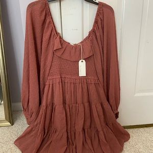Long Sleeve Boutique Brand Dress